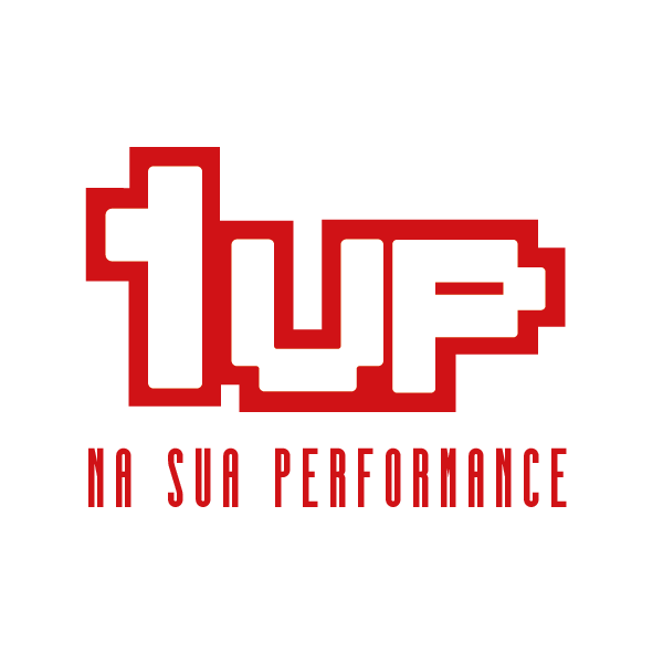 logo 1UP na sua performance - fhocus gamer lens